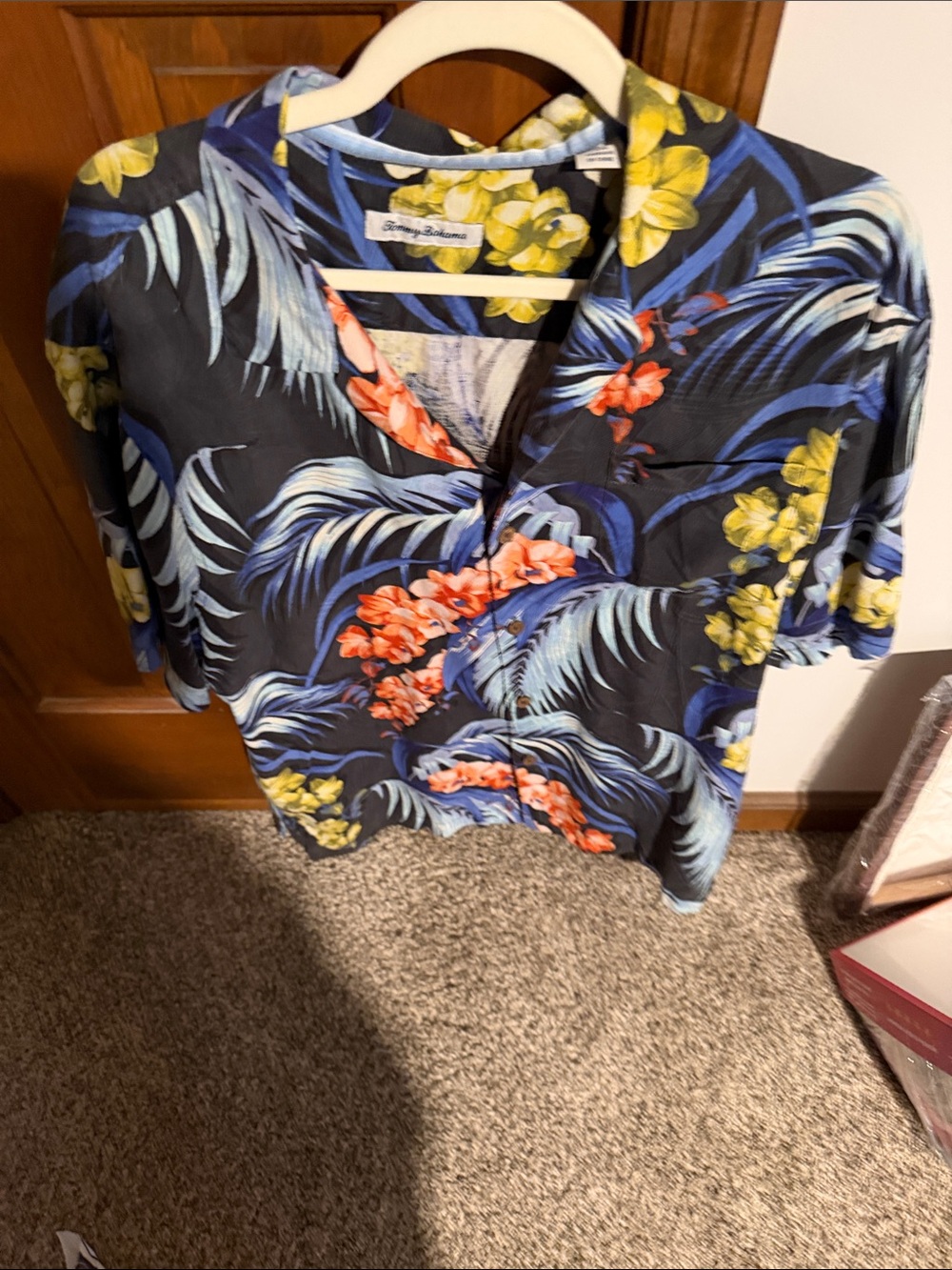 Tommy Bahama Hawaiian Silk Shirt